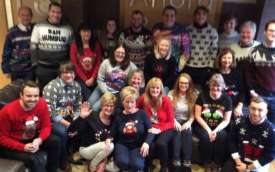 CHRISTMAS JUMPER DAY RAISES FUNDS FOR CHESHIRE CHARITY
